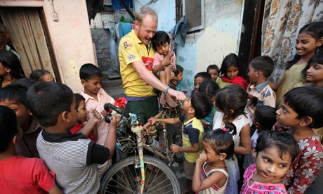 Daniel Bent's epic journey to India by bicycle