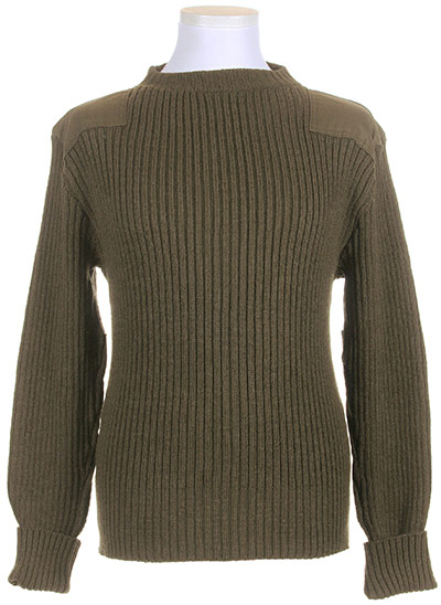 Backpacking essentials: Military jumper, £15, from Rokit