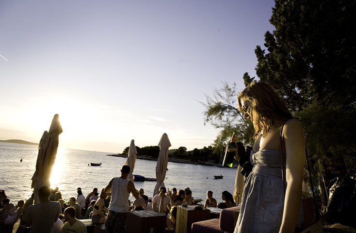 Gemma Arterton in Croatia: Croatia Hvar 2