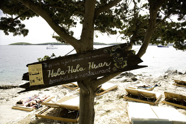 Gemma Arterton in Croatia: Croatia Hvar 3