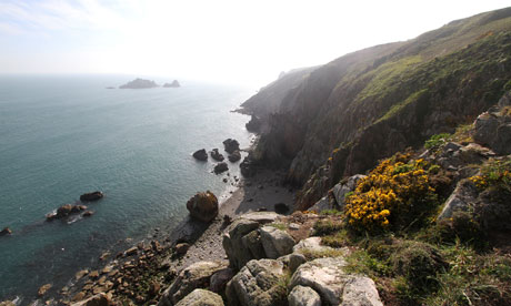 Alderney cliffs