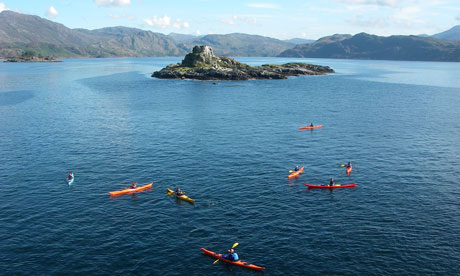 Sea Kayaking in Scotland 