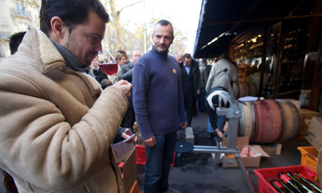 Beaujolais Nouveau fesitval, Paris  