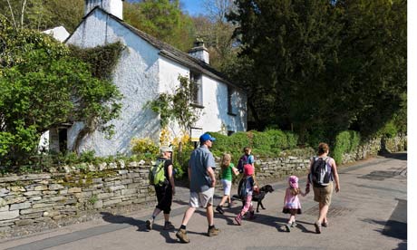 walkers in the Lake District