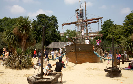 Princess Diana memorial playground, Kensington Gardens, London