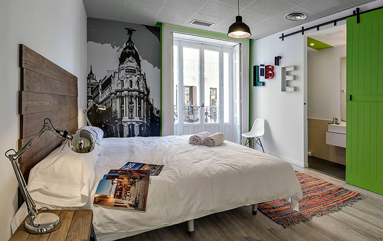Luxury hostels: U Hostel, Madrid, Spain