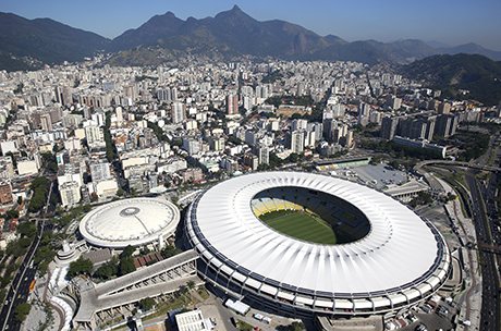 Rio de Janeiro's Maracanã stadium will host the World Cup final.