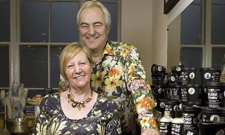 Lush founders Mo and Mark Constantine