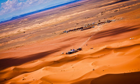 The Transahara festival, near Merzouga in eastern Morocco.