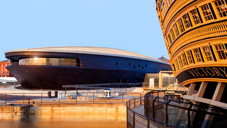 The New Mary Rose Museum.