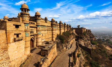 Gwalior fort in Madhya Pradesh