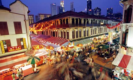 Singapore, Chinatown, Smith Street.. Image shot 2007. Exact date unknown.