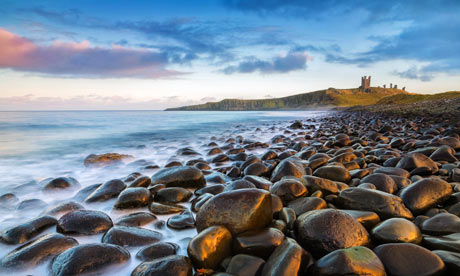 Dunstanburgh Castle, Northumberland.