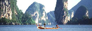 Kayaking in Thailand