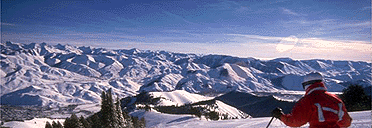 Skiing in Idaho