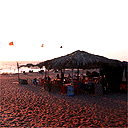 Anjuna beach in Goa