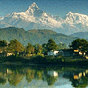 Pokhara in Nepal