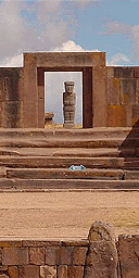Statue in Tiahuanaco