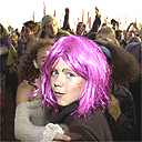Girl at the Womad festival