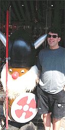 Stag with new friend, Copenhagen