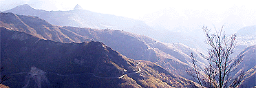 The Appenine mountains, Italy