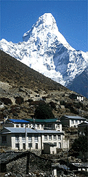 Ama Dablam, seen from the Everest base camp trek