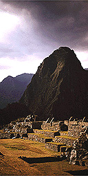 Clouds over Machu Picchu