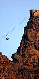 Cable car, Table Mountain, South Africa