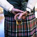 A Scotsman hides his whisky