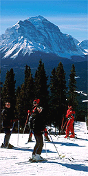 Skiers, Lake Louise