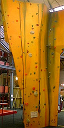 Inside the Castle Climbing Centre