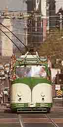 Tracking down the historic F-line streetcars