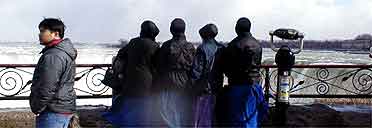 Mennonites at Niagara Falls