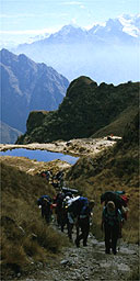 Walking the Inca trail