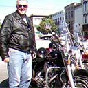Charlie and his Harley