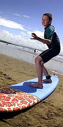 Learning to surf