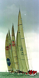 Sailing at Cowes Week