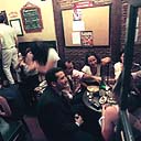 Enjoying tapas and wine in Madrid