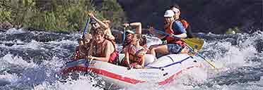 White water rafting