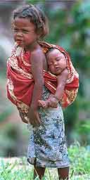 Orang Asli child, Malaysia