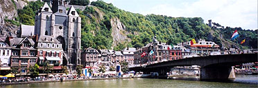 The waterfront at Dinant