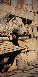 The Temple of Jupiter Heliopolitanus in Baalbek, Lebanon
