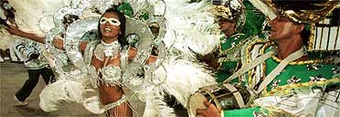 Carnival time in Brazil. Photo: Dario Lopez-Mills, AP