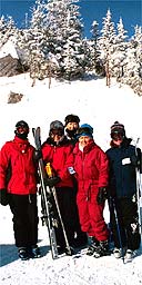 Women in Motion ski course