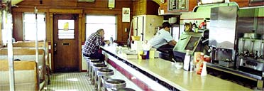 Charlie's Diner in Worcester, Massachusetts