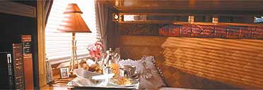 Interior of the Eastern and Orient Express