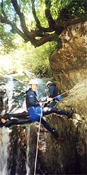 Canyoning in the Picos de Europa, Spain
