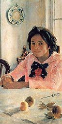 Serov's Girl With Peaches