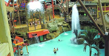 Cariba Creek, Splash Landings