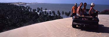 Genipabu on Brazil's north-east coast